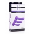 Tri-Play Silicone Dildo 3 Piece Set - Purple