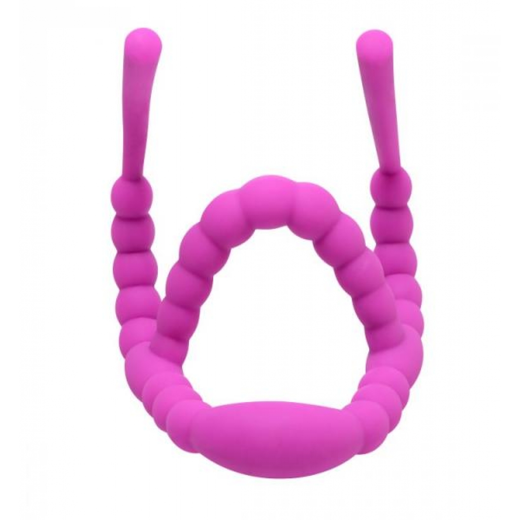 Petal Pusher Silicone Labia Spreader Pink - Xr Brands