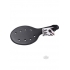 Spanking Rounded Paddle With Holes Black - Xr Brands