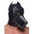 Muzzled Universal BDSM Hood Removable Muzzle Black - Xr Brands