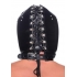 Muzzled Universal BDSM Hood Removable Muzzle Black - Xr Brands