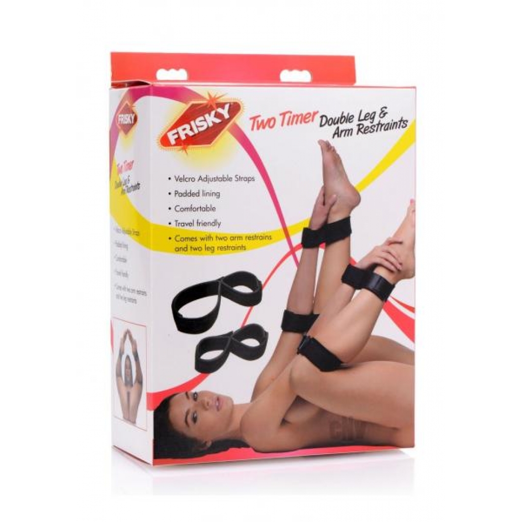 Frisky Two Timer Restraints - Harness Your Desires