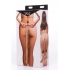 Extra Long Mink Tail Metal Anal Plug Brown - Xr Brands