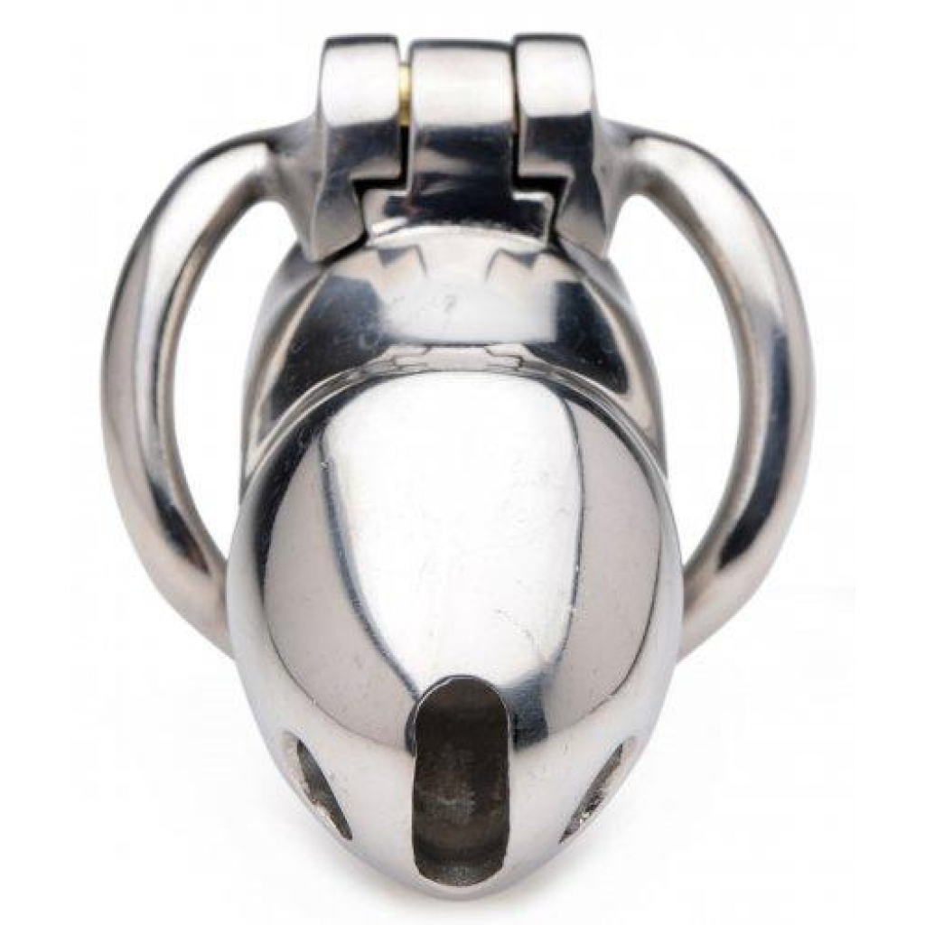 Rikers 24-7 Stainless Steel Locking Chasity Cage - Xr Brands