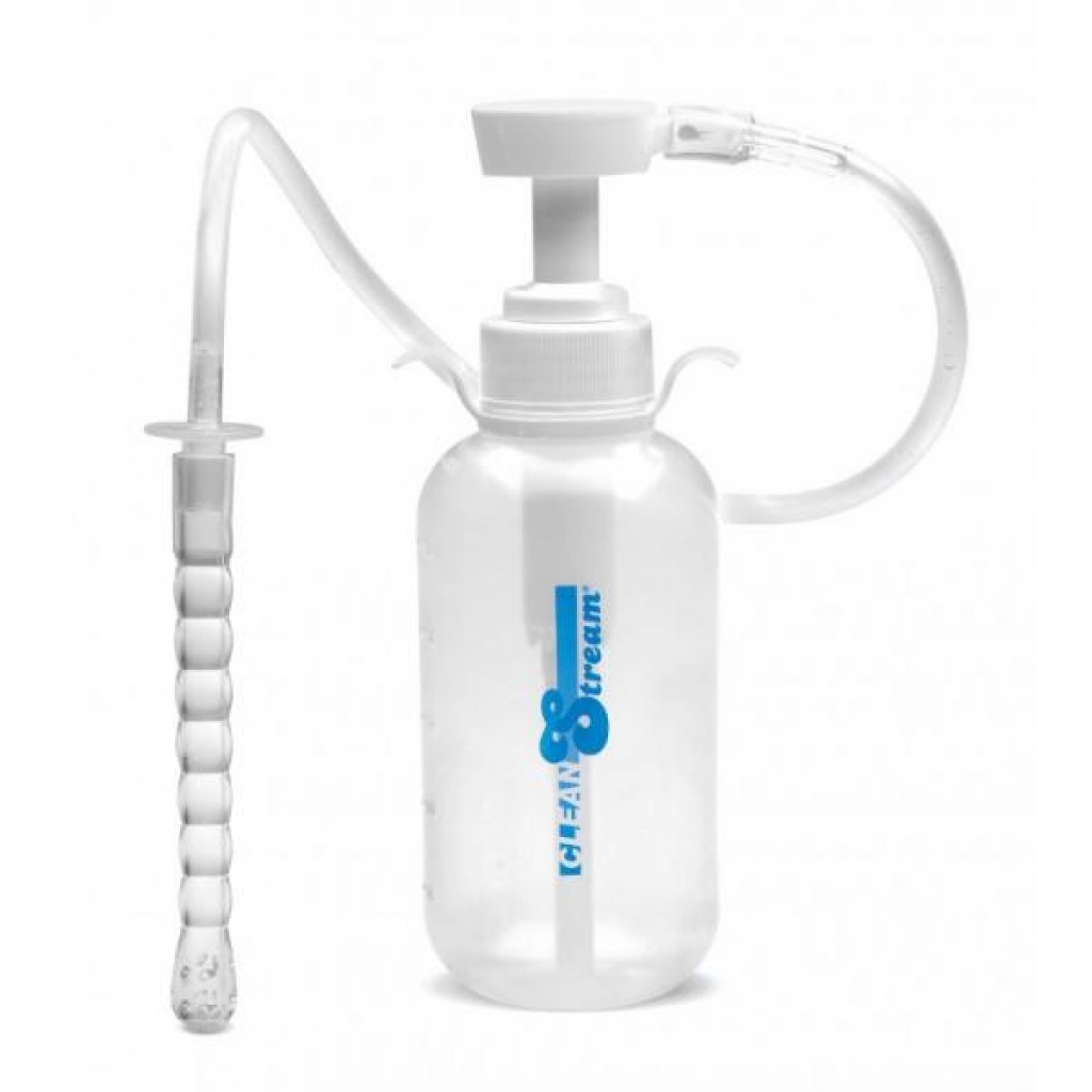 Clean Stream Pump Action Enema Bottle with Nozzle - Xr Brands