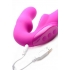 Evoke Super Charged Vibrating Strapless Strap-On Pink