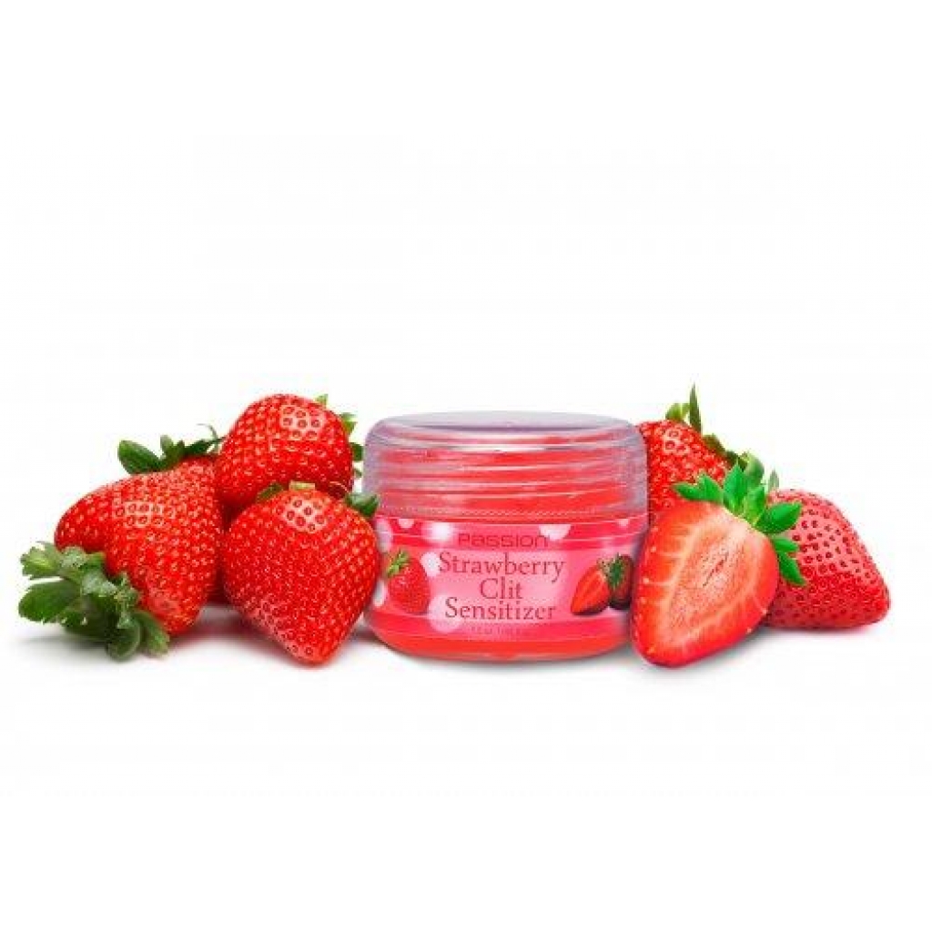 Passion Strawberry Clit Sensitizer 1.5oz Jar - Xr Brands