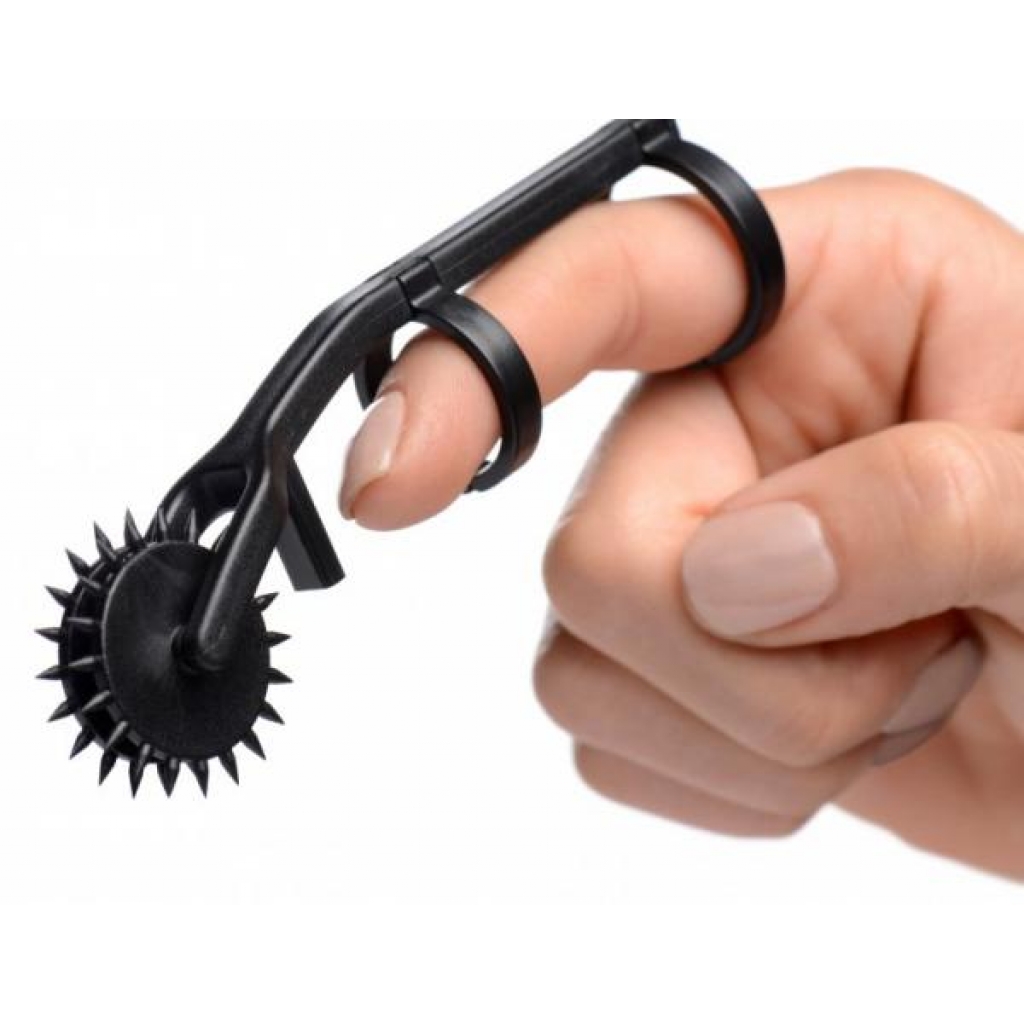 Thorn Double Finger Sensation Pinwheel - Black