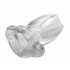 Gape Glory Hollow Anal Plug Clear Large - Xr Brands