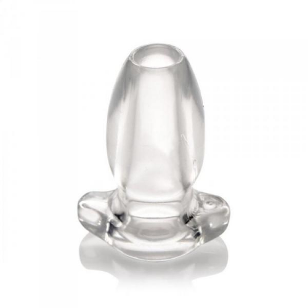 Peephole Clear Hollow Anal Plug Small - Xr Brands