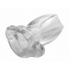 Peephole Clear Hollow Anal Plug Small - Xr Brands