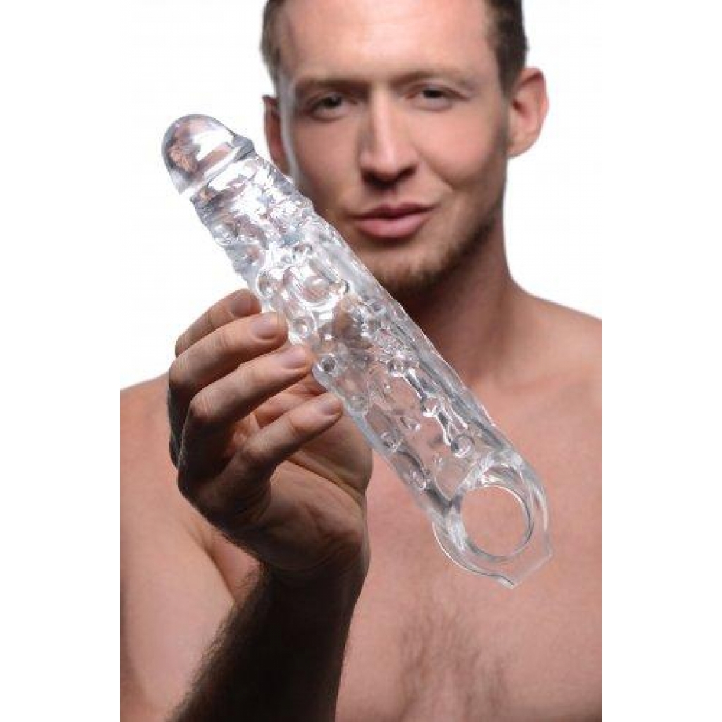 Size Matters 3 Inches Clear Extender Penis Sleeve Clear - Xr Brands