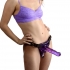 Comfort Ride Strap On Harness with Dildo Purple - Xr Brands