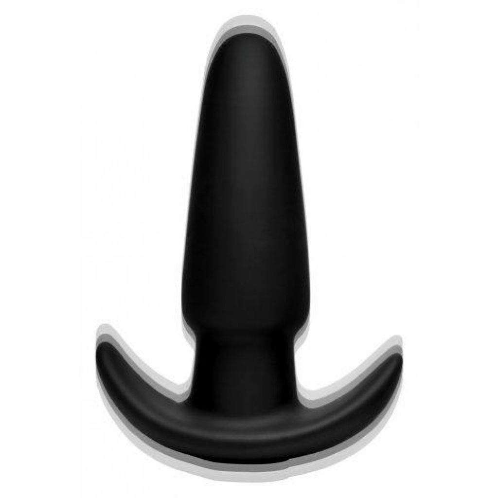 Black Kinetic Thumping Medium Butt Plug