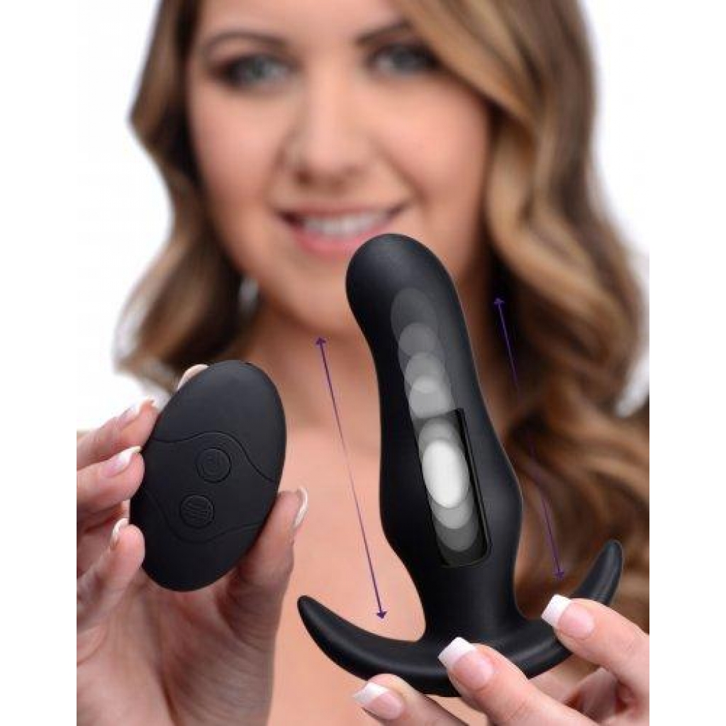 Thump It Curved Thumping Silicone Butt Plug