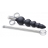 Silicone Graduated Beads Lubricant Launcher Black - Xr Brands