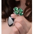 Booty Sparks Lucky Clover Gem Anal Plug - Large