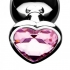 Booty Sparks Pink Heart Gem Anal Plug Set - Xr Brands