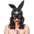 Bad Bunny Naughty Mask - Black O/S