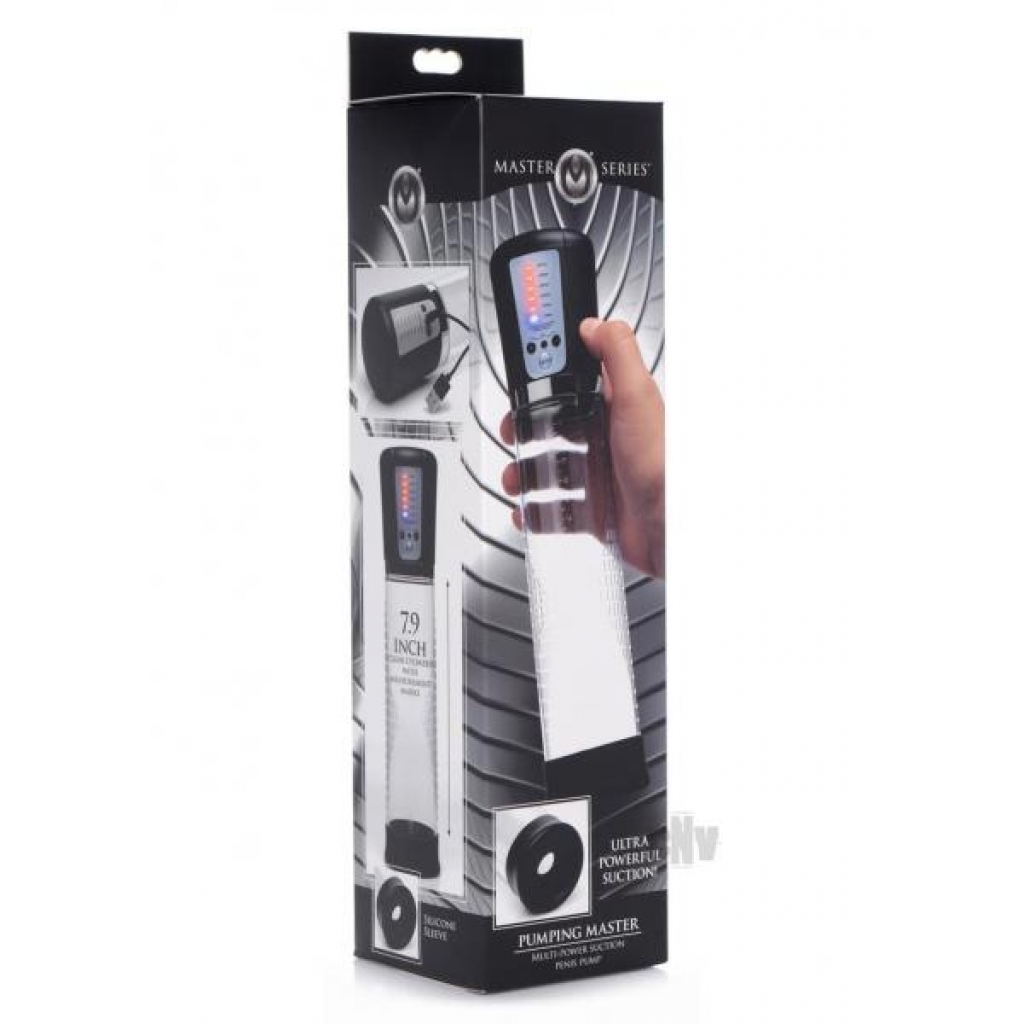 Ms Pumping Master Suction Penis Pump - Rechargeable Power