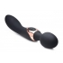 10x Dual Duchess 2 in 1 Silicone Massager - Black