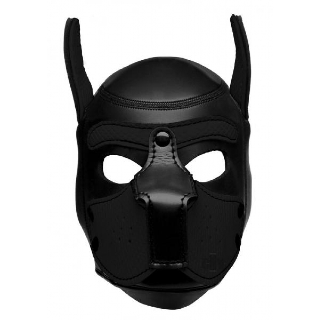 Spike Neoprene Puppy Hood Black O/S - Xr Brands