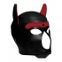 Spike Neoprene Puppy Hood - Red (O/S)