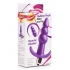 Frisky Bubbling Purple Ribbed Anal Plug - Xr Brands