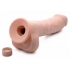 Loadz 8.5 Inches Vibrating Squirting Dildo With Remote Beige - Xr Brands