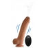 Loadz 8.5 Inches Vibrating Squirting Dildo With Remote Tan - Xr Brands