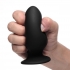 Squeeze-It Squeezable Anal Plug Medium Black - Xr Brands