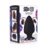 Squeeze-It Squeezable Anal Plug Medium Black - Xr Brands