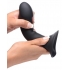 Squeeze-It Squeezable Phallic Dildo - Black