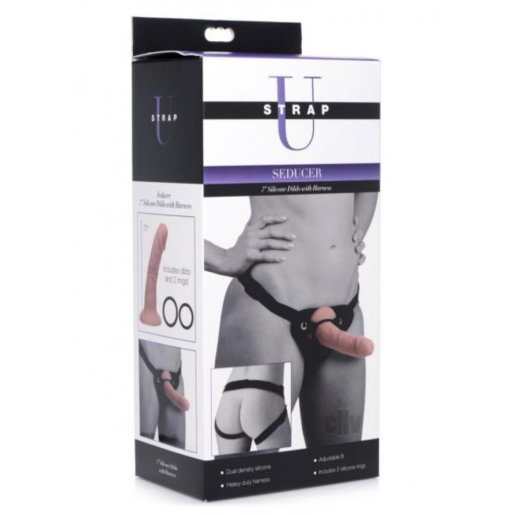 Premium Strap-On Harness with Adjustable Dildo