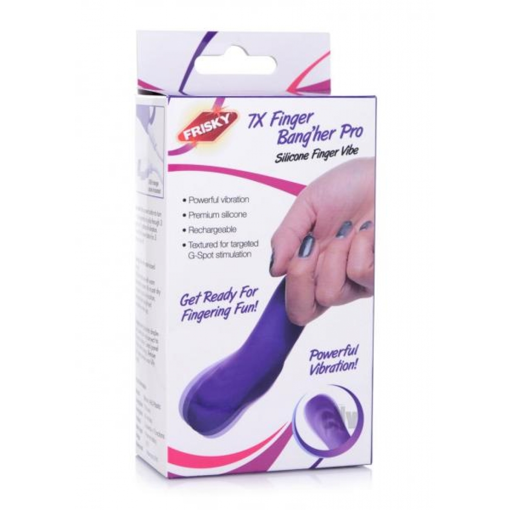 Frisky Finger Bang`her Pro - Purple