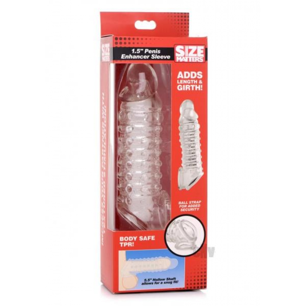 Size Matters Penis Enhance 1.5 Clear - Xr Llc