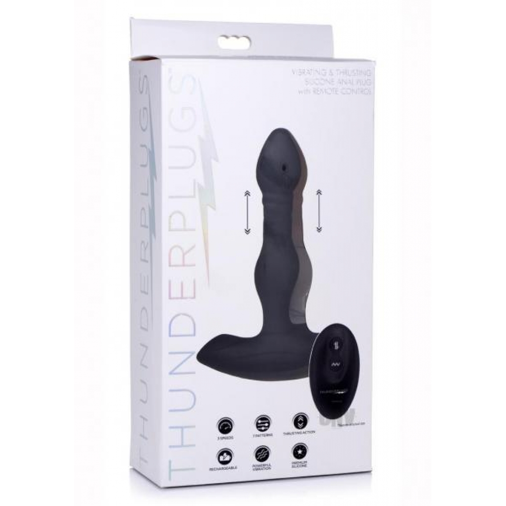 Thunder Plugs Vibe and Thrust Plug - Black