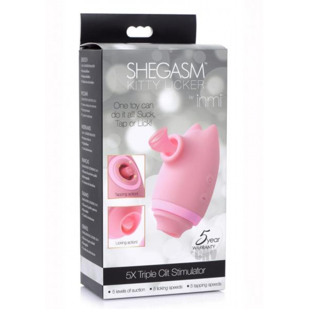 Inmi Shegasm Kitty Licker Pink - Xr Llc