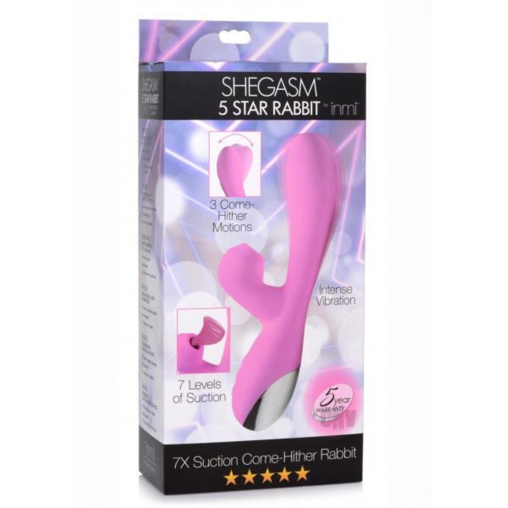 Inmi Shegasm Suction Come Hither - Pink