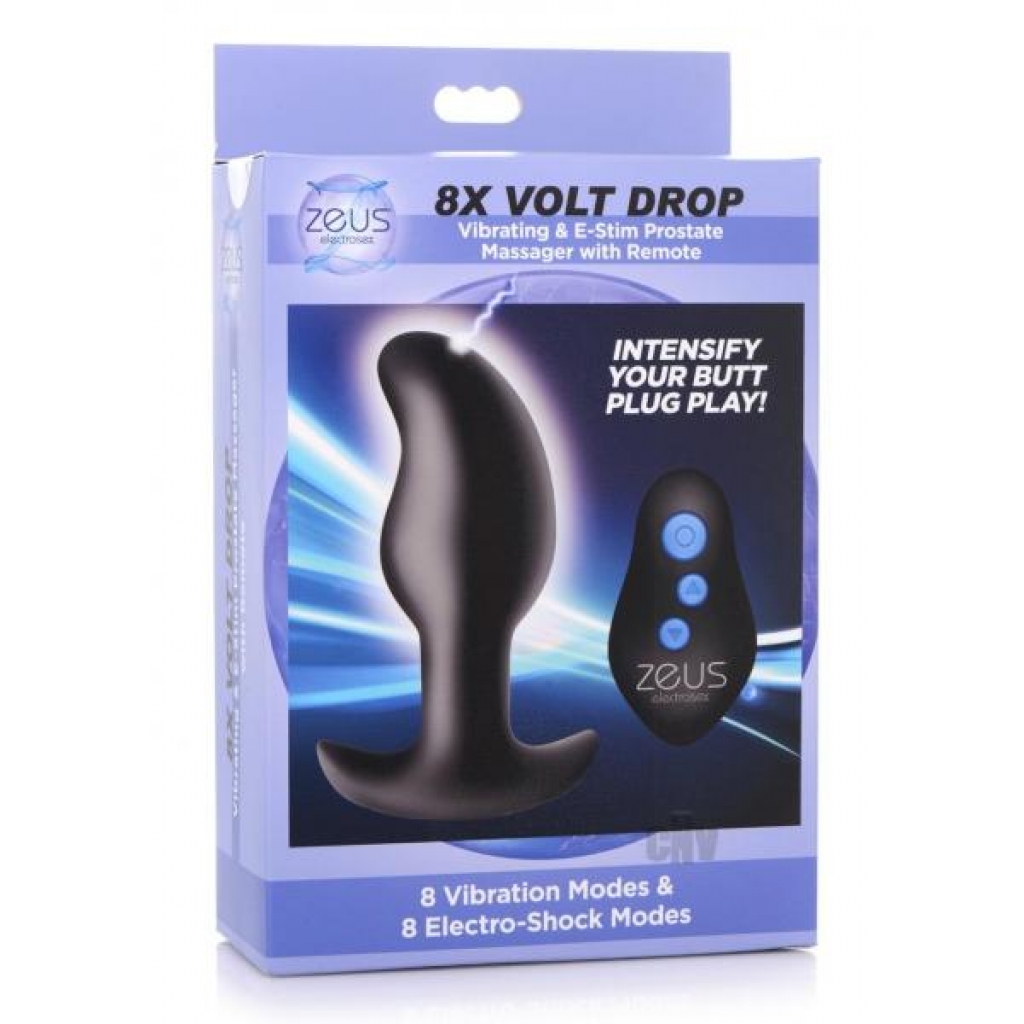 Zeus Vibe and E-Stim Prostate Massage - Black