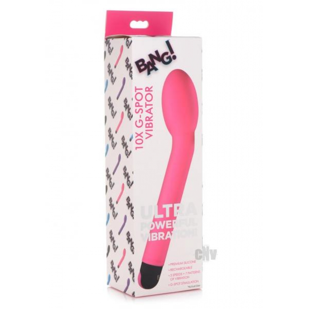 Bang 10x Gspot Vibrator Pink - Xr Llc