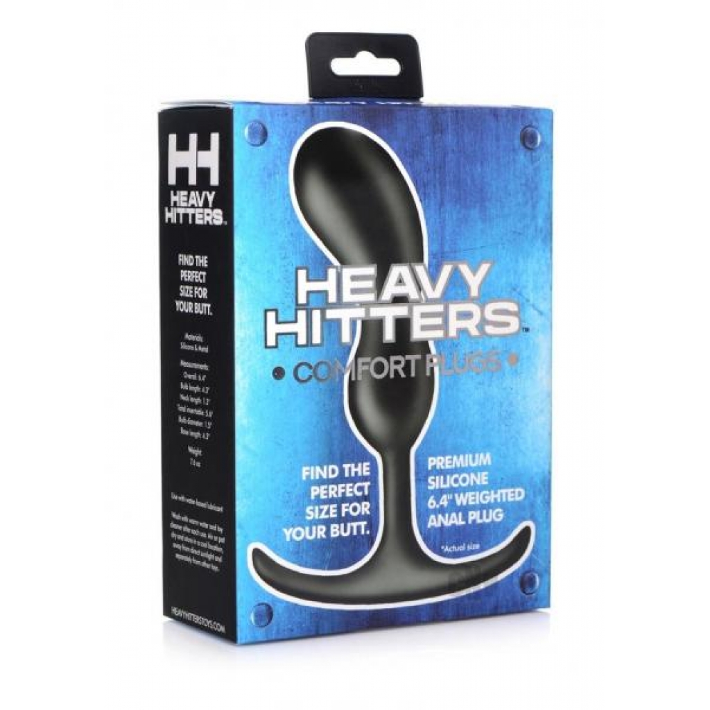 Heavy Hitters Comfort Plugs 6.4 Black - Xr Llc