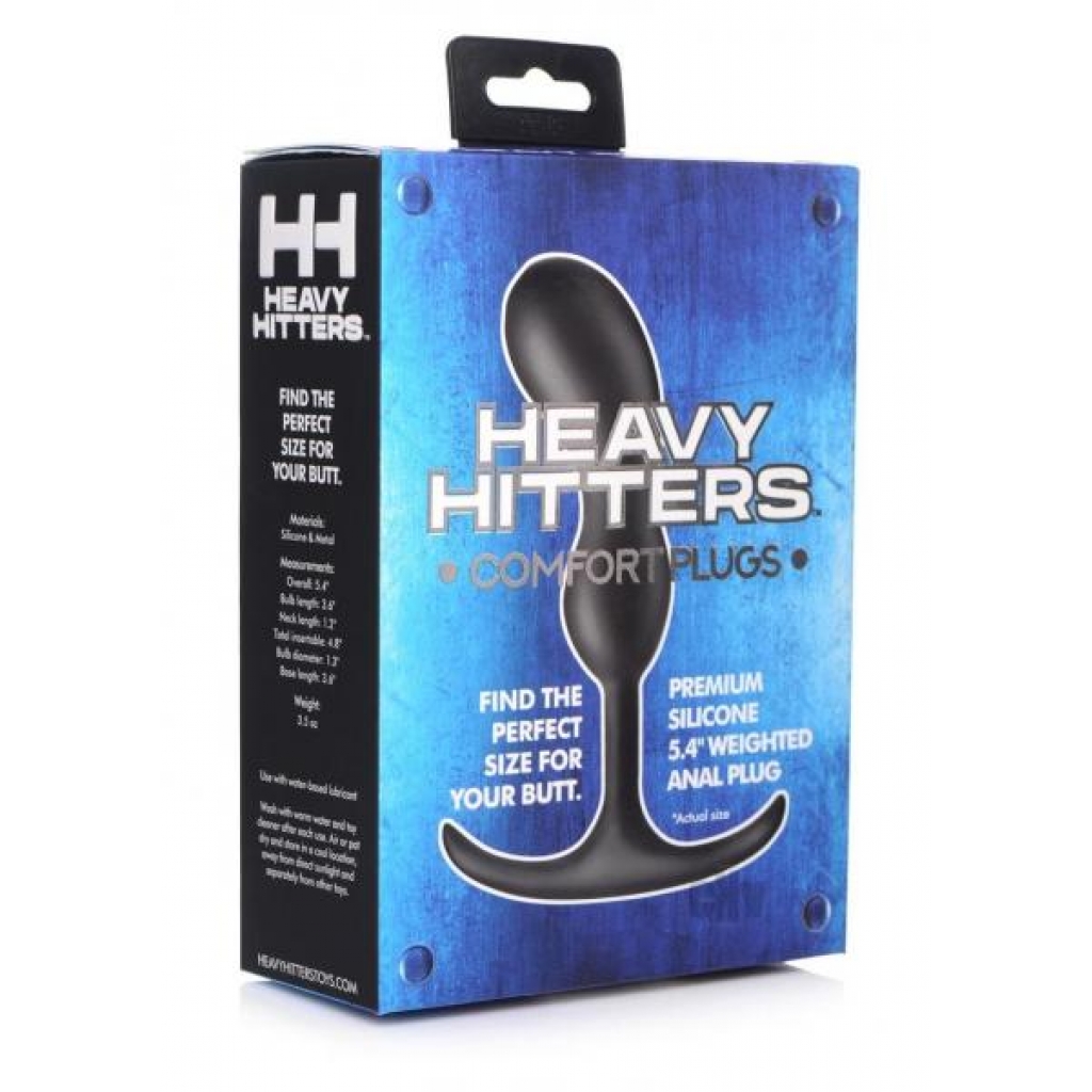 Heavy Hitters Comfort Plugs - 5.5 inches in Black