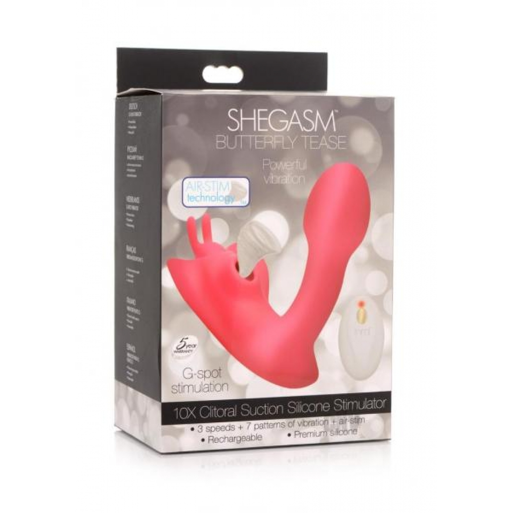 Shegasm Butterfy Tease Pink - Xr Llc