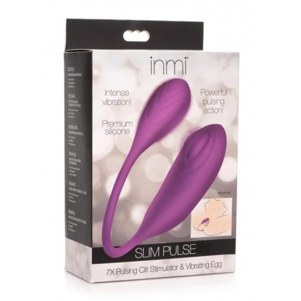 Inmi Slim Pulse Purple Vibrator