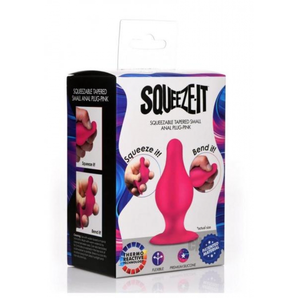 Squeeze It Tapered Anal Plug - Plush Pleasure