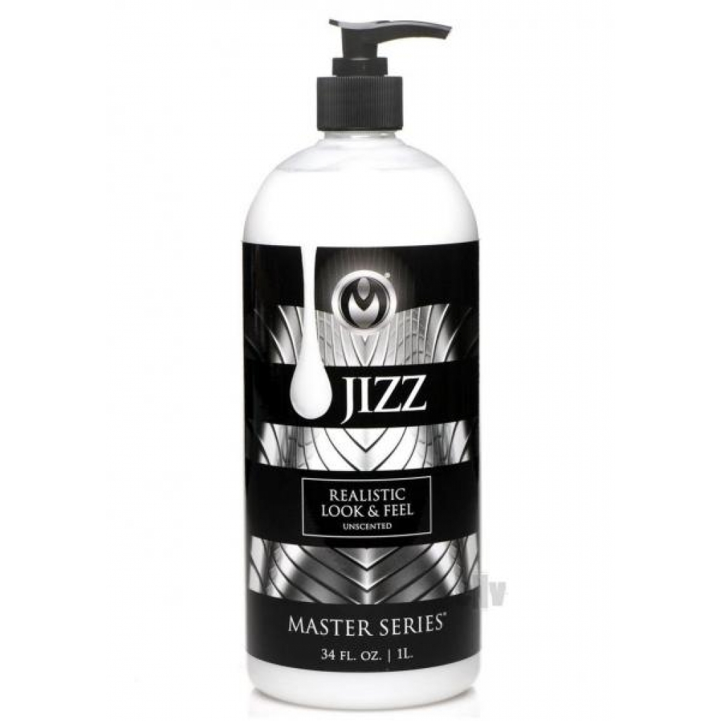 Ms Jizz Unscented Water-Based Lubricant - 34oz