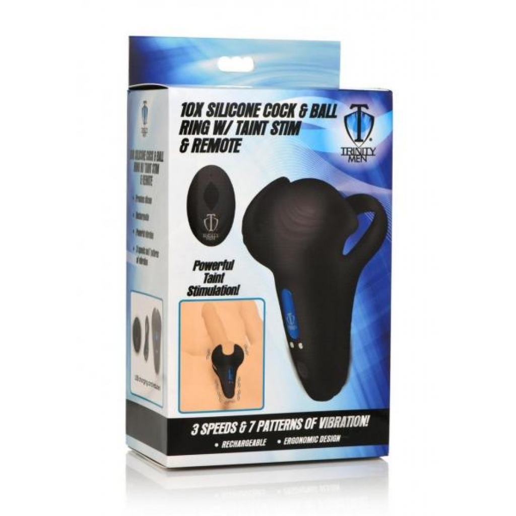 Tm 10x Cock Ball Ring Taint Remote - Xr Llc