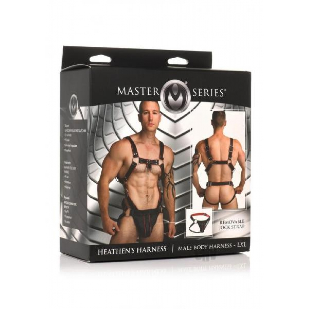 Ms Heathers Male Body Harness L/xl - Xr Llc