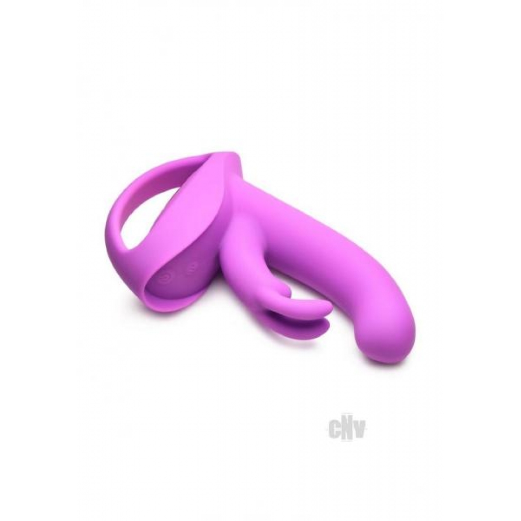 Inmi Come Hither Rocker Silicone Vibrator - Purple